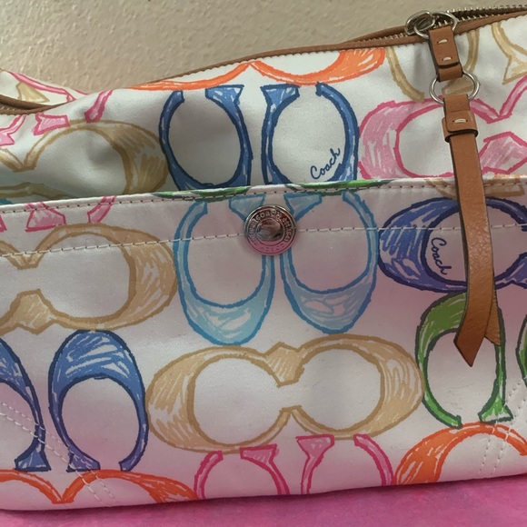 Coach Multicolor Hobo Purse - Picture 2 of 11